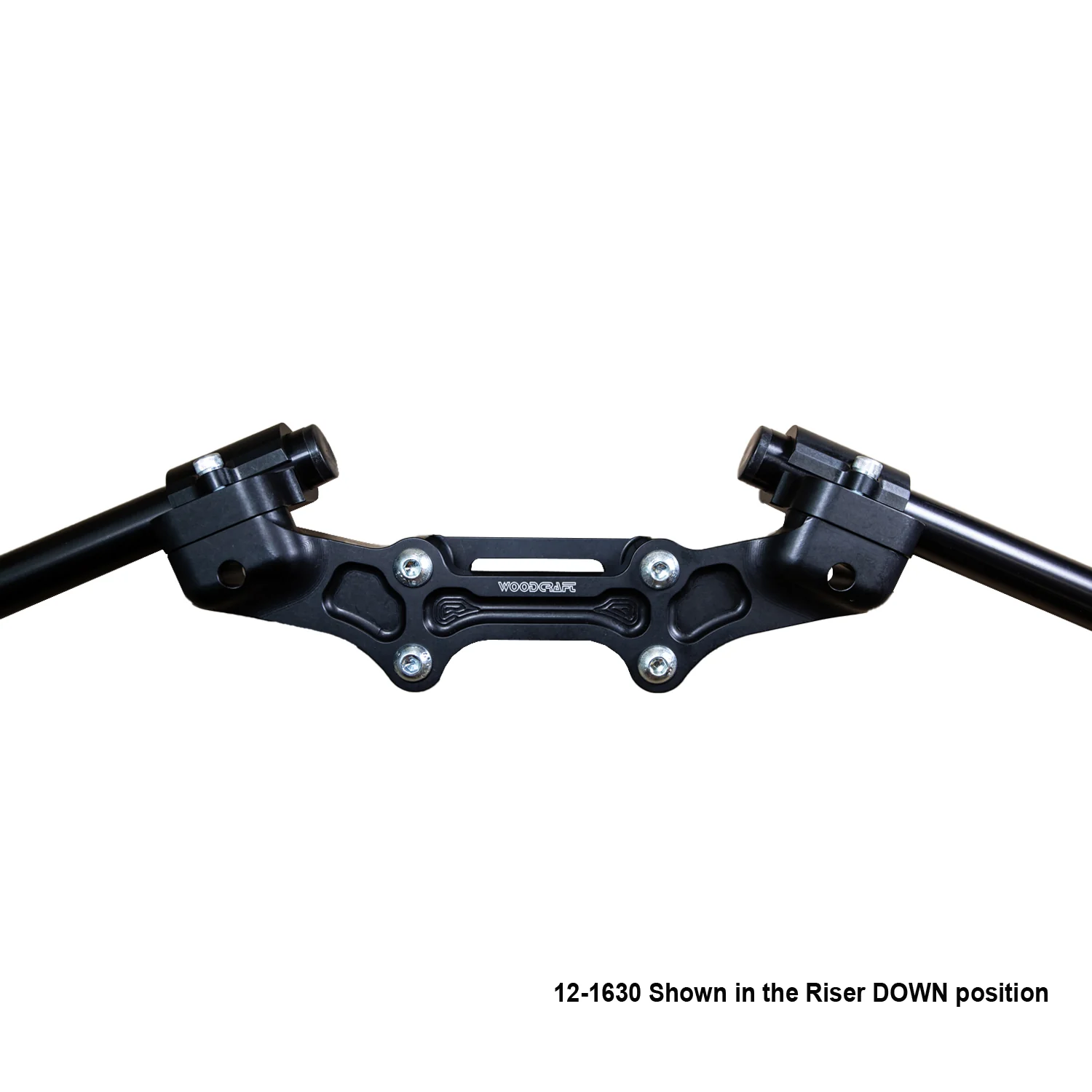 Clipon Adapter Plate w/ Std. Black Bars Ducati Monster 1200 - Image 3