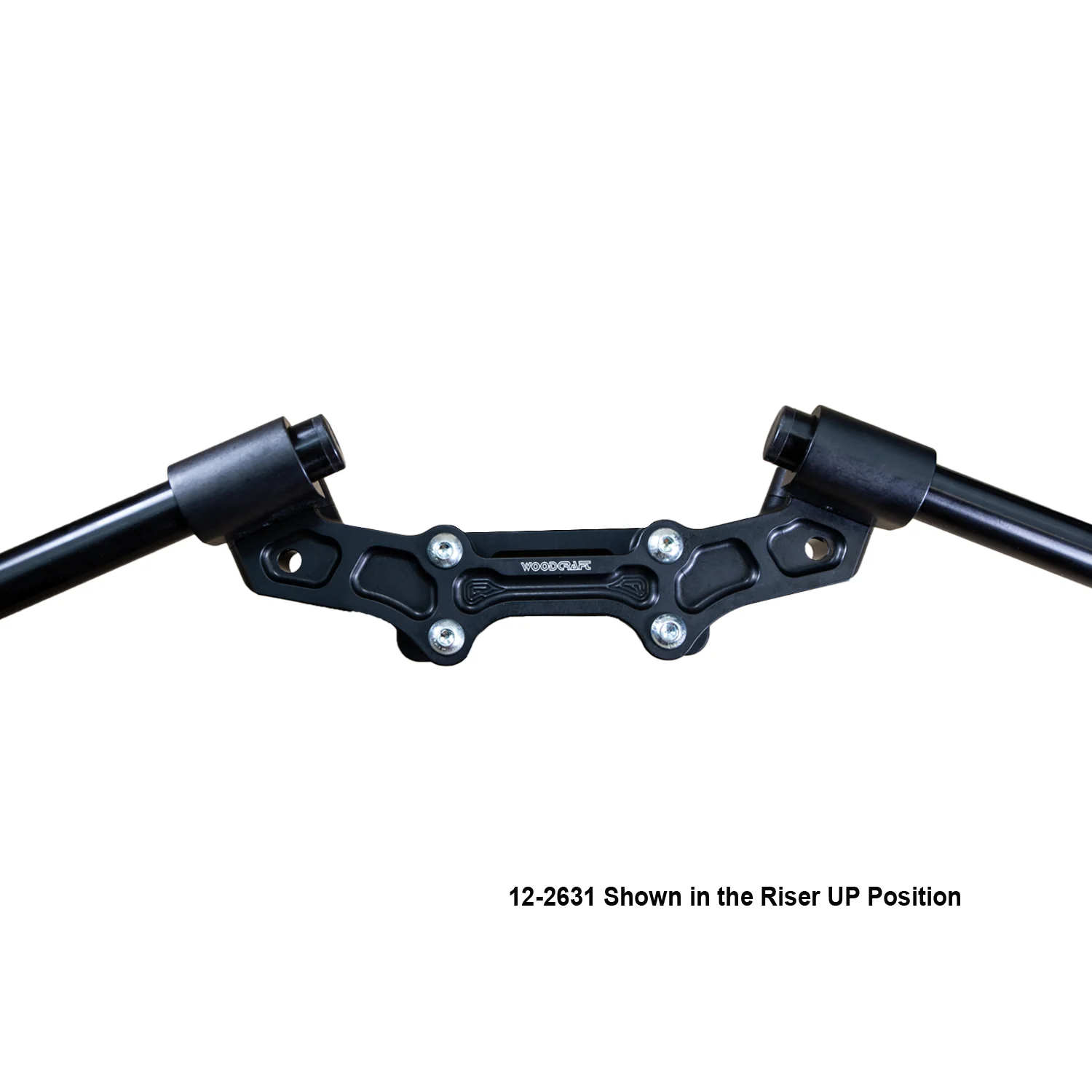 Clipon Adapter Plate w/ XL Black Bars Ducati Monster 821 2014-17 - Image 7