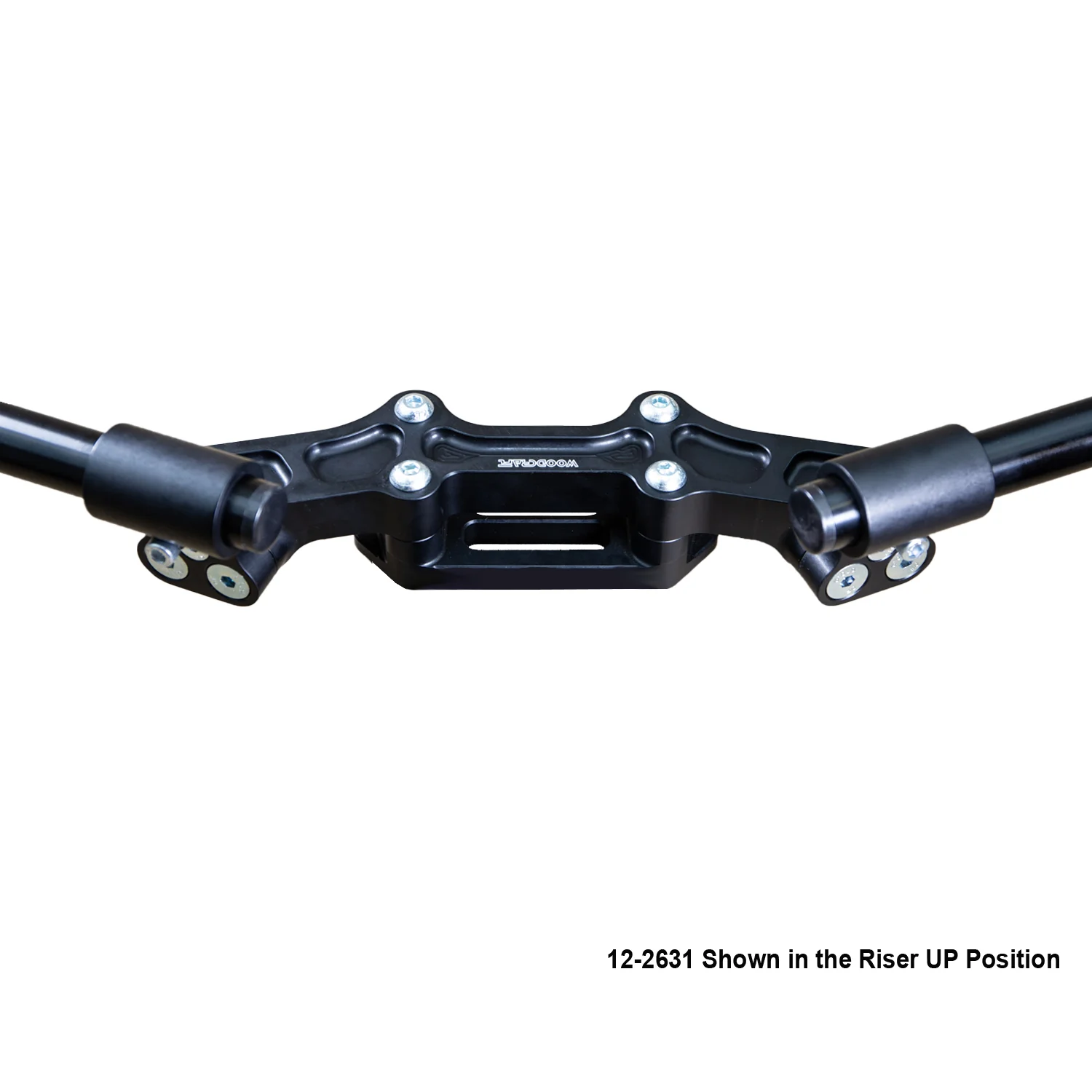 Clipon Adapter Plate w/ XL Black Bars Ducati Monster 821 2014-17 - Image 8