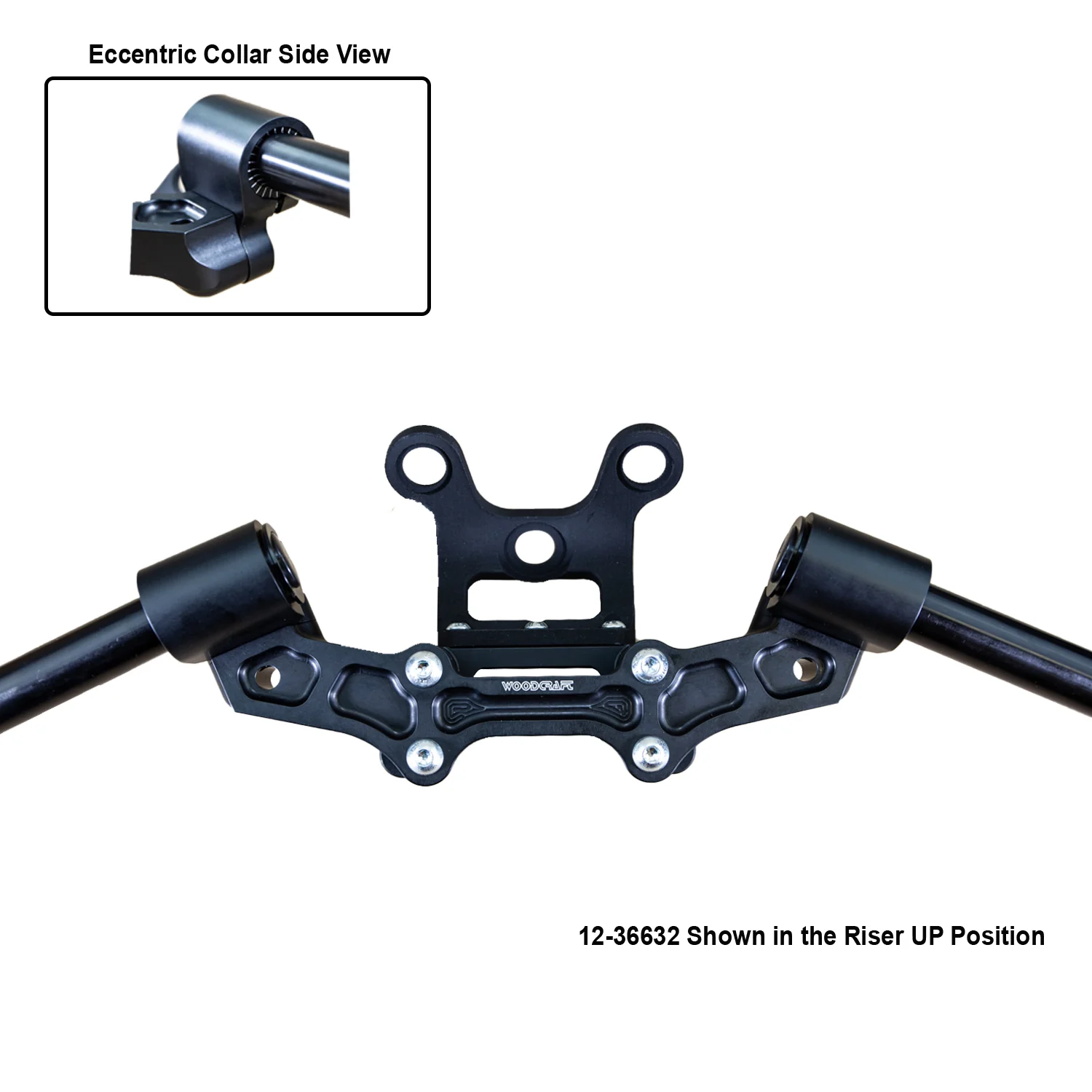 Ducati Monster 1200 2017-21 Clipon Adapter Plate w/Gauge Mount 1.5" Standard Rise - Image 11