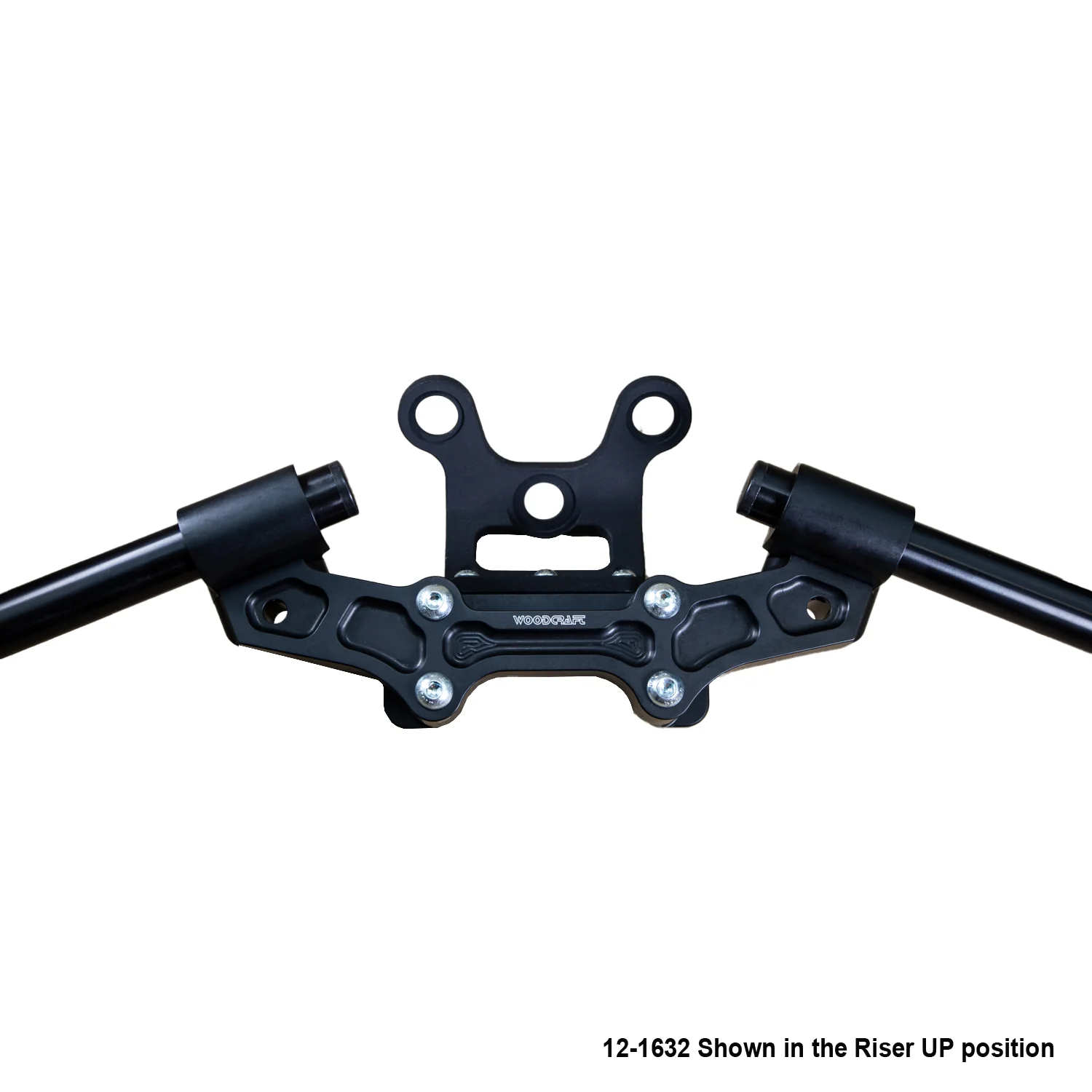Ducati Monster 1200 2017-21 Clipon Adapter Plate w/Gauge Mount 1.5" Standard Rise - Image 4