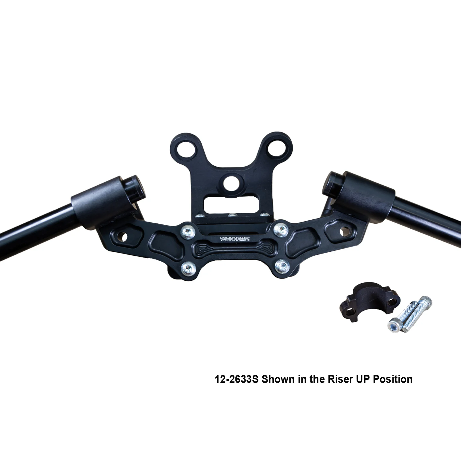 Ducati Monster 797/821 2018-21 Clipon Adapter Plate w/Gauge Mount 1.5 inch Standard Rise w/ BXL bars - Image 14
