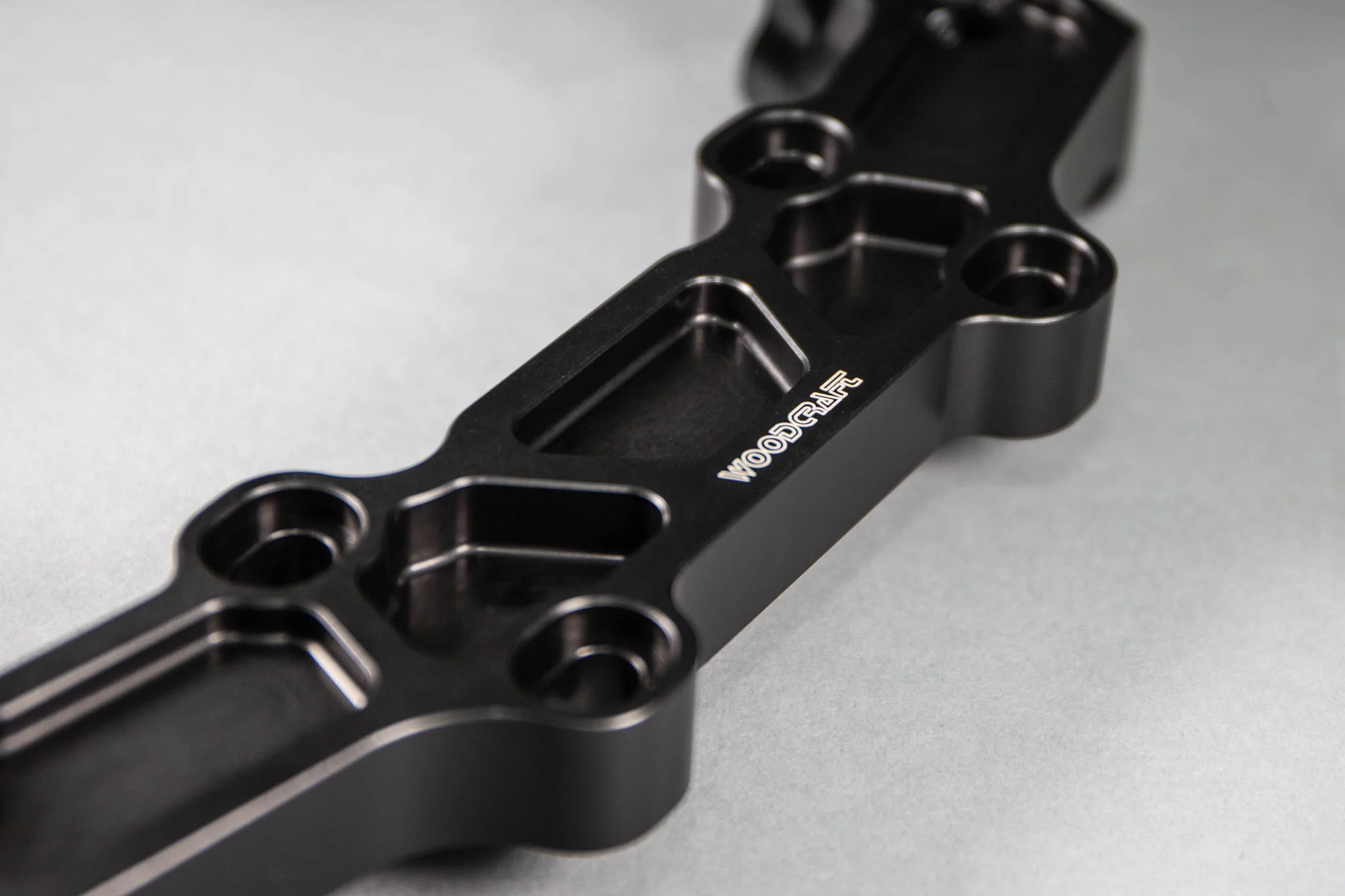 Yamaha MT09 Front Mount 35mm Eccentric Adjustable Adapter Plate - Image 3
